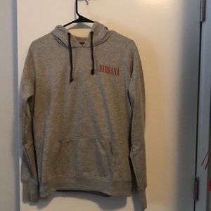 Grey nirvana hoodie 🤘🏻